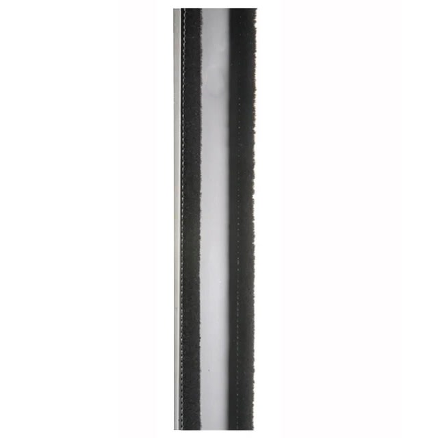 Old Castle Commercial Storefront Door Leading Edge Astragal Extrusion With Slide In Weatherstripping, 84 in. Length, Clear Anodized