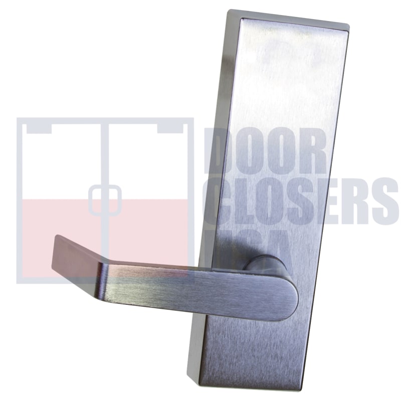 Phoenix Titan 44 Series Rim Exit Device - Outside Passage Heavy Duty Escutcheon Lever Handle Trim