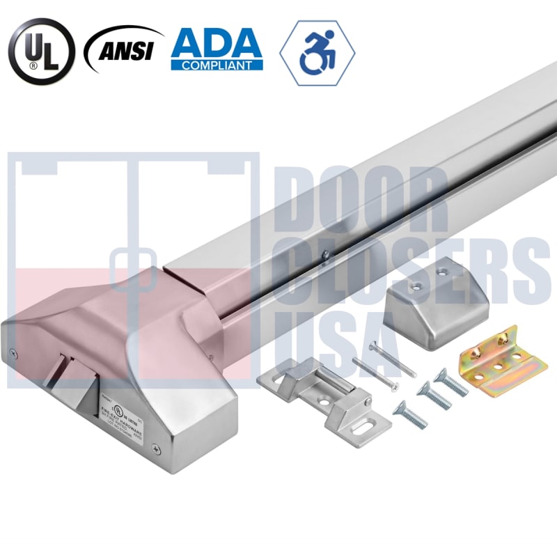 Phoenix Titan 44E0-3 Rim Exit Device - Aluminum - Dogging - Grade 1 Phoenix Titan 44E0-3 Rim Exit Device - Aluminum - Dogging - Grade 1