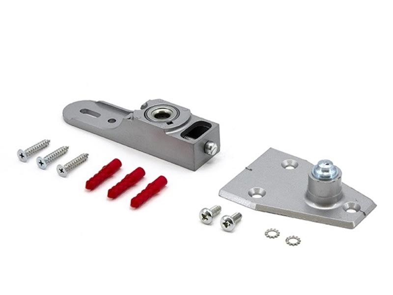PRL OHCC Universal Threshold or Floor Pivot For 1-1/2 in. Commercial Door Rail Depth