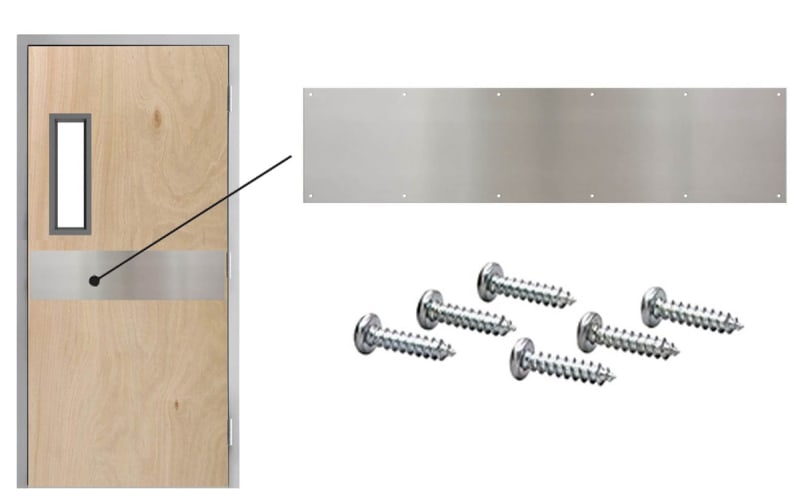 Hollow Metal Door Stretcher Plate