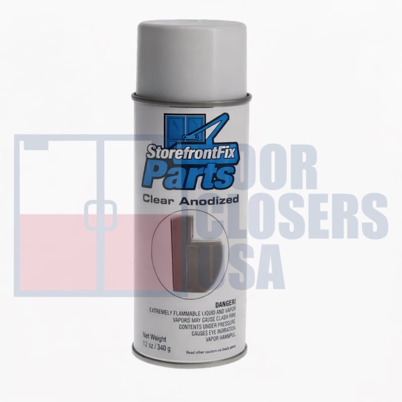 Clear Anodized Touch Up Paint for Commercial Storefront Doors