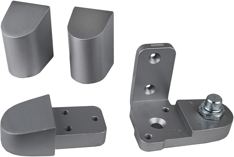 International Door Closers Left Hand 1/8 in. Recessed Storefront Glass Door Offset Pivot Hinge