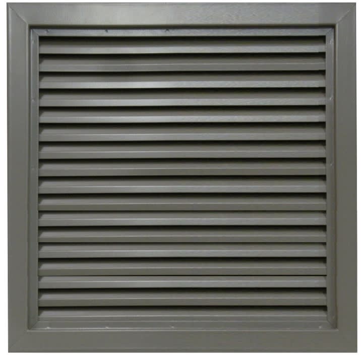 Hollow Metal Door 18 Gauge 18 in. x 18 in. Fixed Blade Louver