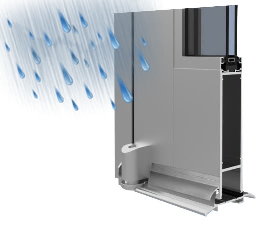 Storefront Door Weatherization Kit