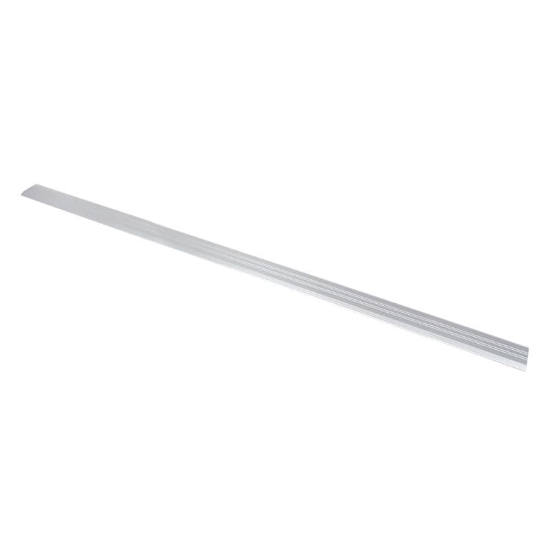 Old Castle 5 in. Wide x 1/2 in. Tall x 72 in. Length Commercial Storefront Double Door Bottom Threshold, Aluminum Finish