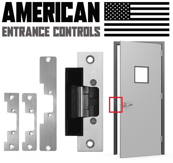 Hollow Metal Door Electric Strike Locks