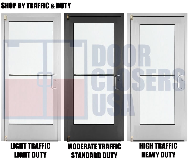 Storefront Glass Doors By Traffic & Duty