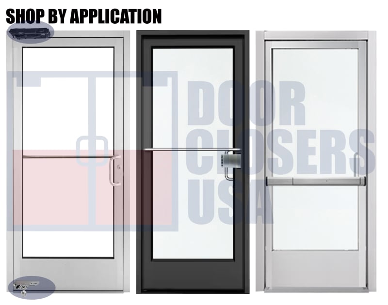 Storefront Glass Doors By Application