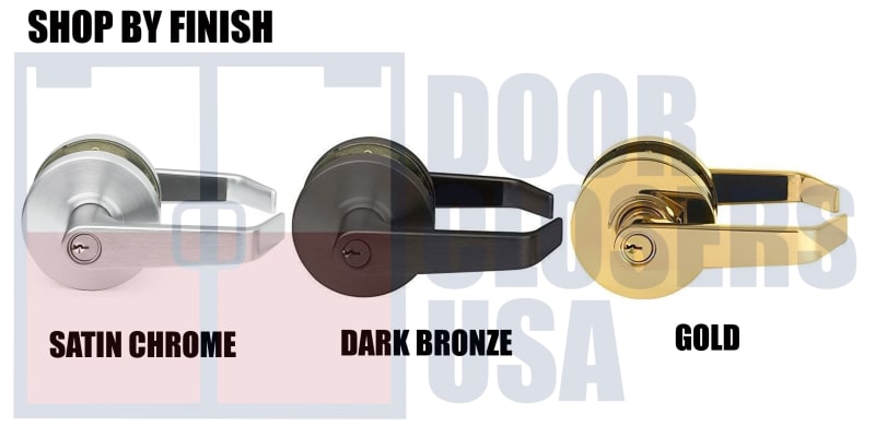 Commercial Lever Locks - Shop By Finish
