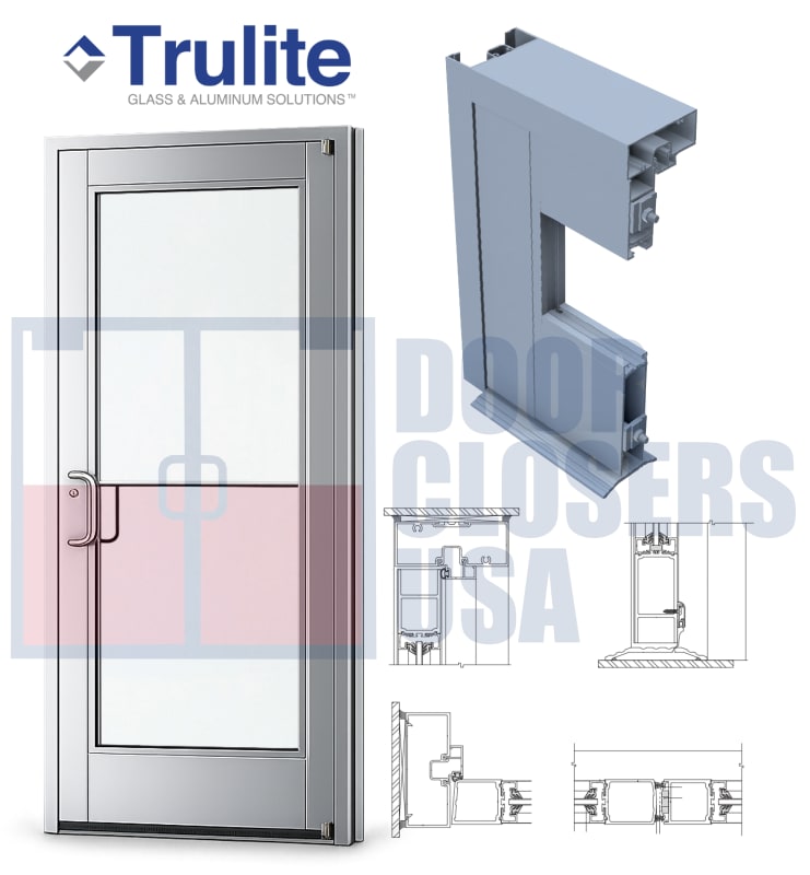 Trulite Commercial Glass Entrance Doors