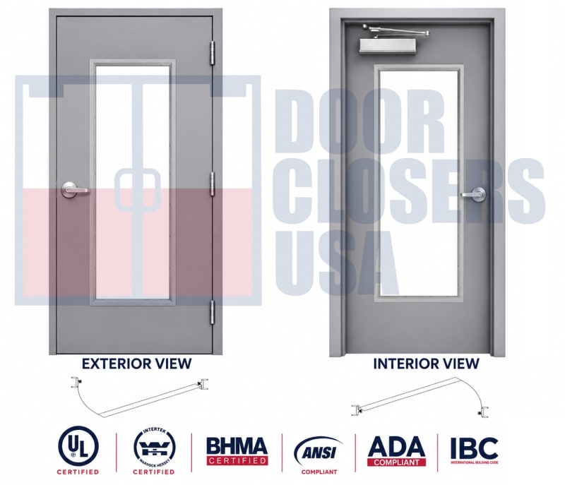 Hollow Metal Exterior Doors