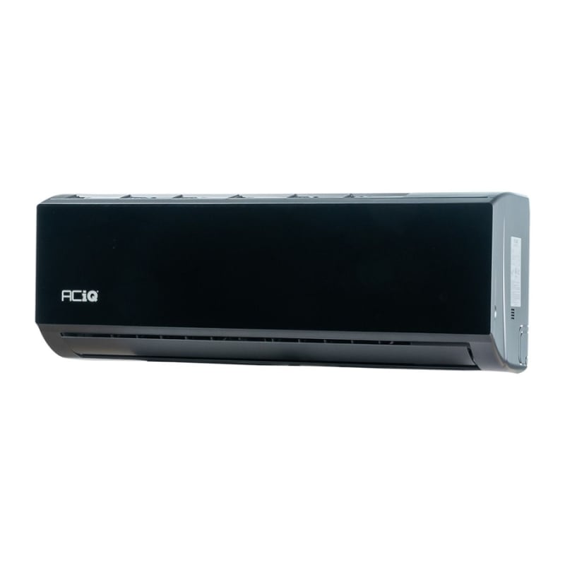 9,000 BTU ACiQ Essentials K-32 Single Zone Wall Mount Mini Split Air Handler - Black - R32 | 230V
