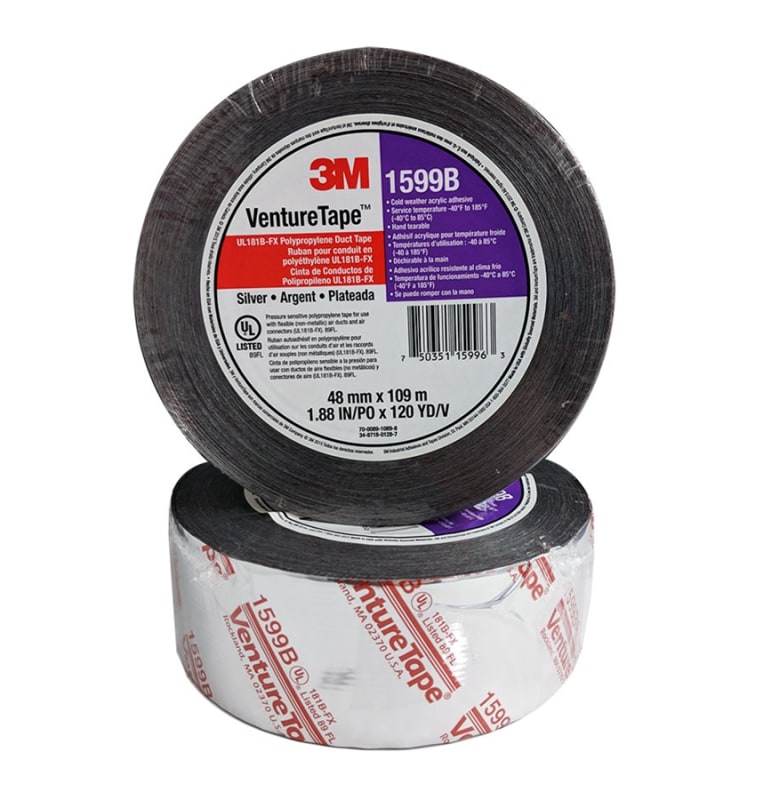 2" x 120 Yds. 3M Venture Flex Tape (Silver) 2" x 120 Yds. 3M Venture Flex Tape (Silver)