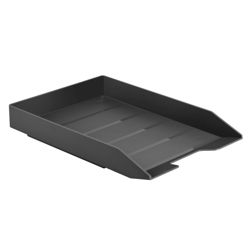 Acrimet Stackable Letter Tray (Solid Black Color) (1 Unit) Code 211.4