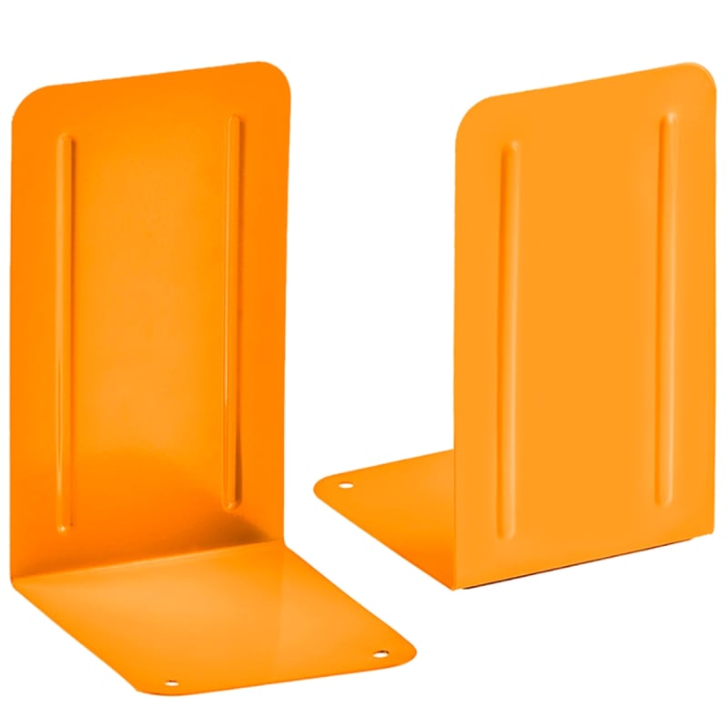 Acrimet Premium Bookends (Orange Color) 1 Pair Code 293.6LC