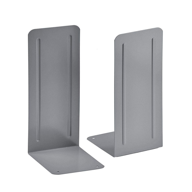 Acrimet Jumbo Premium Bookends 9" (Silver Color) 1 Pair Code 294.1