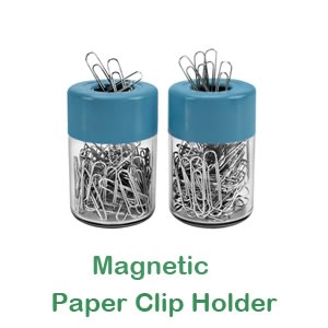 MAGNETIC PAPER CLIP HOLDER