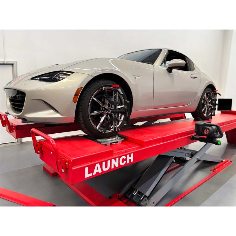 LaunchTech X-613 Wheel Aligner  with Throttle V