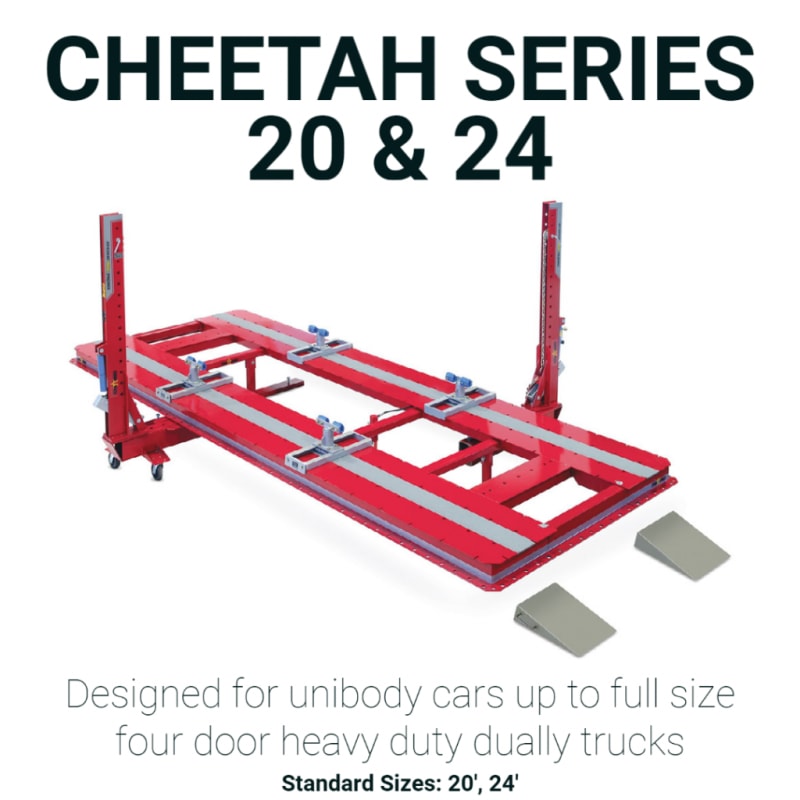 Star-A-Liner Cheetah Series 24 Frame Rack auto body collision repair frame rack Star-A-Liner Cheetah Series 24 Frame Rack auto body collision repair frame rack
