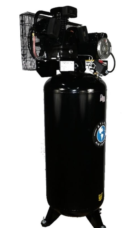Atlas Automotive Equipment 60 Gallon Vertical Air Compressor