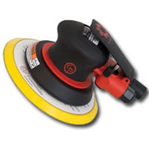 Premium Lightweight Random Orbital Sander, Red (12,000 RPM)