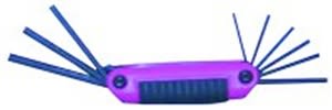 ERGO FOLD HEX KEY SET 9PC SAE