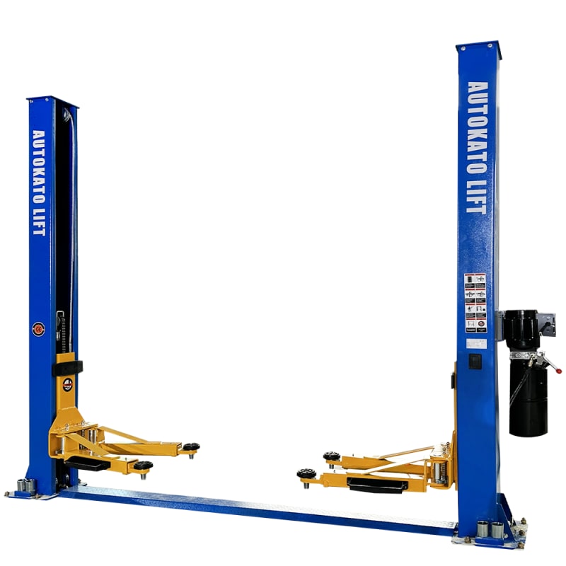 Katool KT-H105 10,000 lb Two Post Vehicle Lift | Base Plate Car Lift product view Katool KT-H105 10,000 lb Two Post Vehicle Lift | Base Plate Car Lift product view