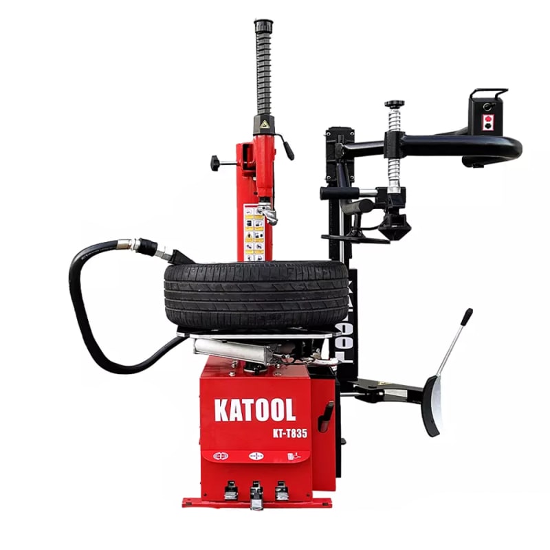Katool KT-T835 Single Assist Arm Tire Machine |13"-26" Outside / 14"-28" Inside Clamp product view