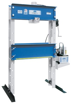 FLOOR PRESS 55 TON WITH ELECTRIC / HYDRAULIC PUMP