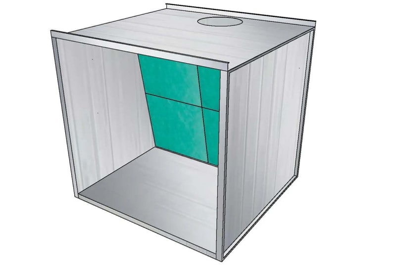 PBBT444 Bench Top Paint Booth for Small Parts and Industrial Finishing PBBT444 Bench Top Paint Booth for Small Parts and Industrial Finishing