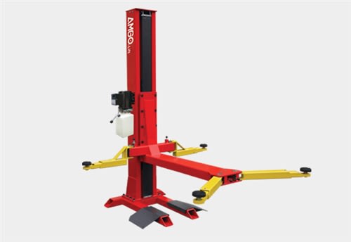 AMGO SL-6 Single Post Auto Lift AMGO SL-6 Single Post Auto Lift
