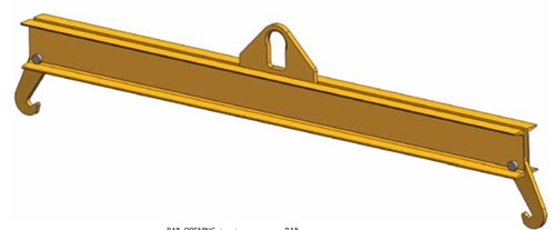 Harrington Chlorine Gas Cylinder Lifting Beam