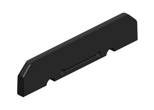 XA-11159 Collector Shoe 100A Machined 4.75 L