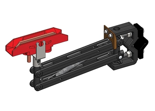 XA-13624  8-Bar Collector 100A Single J-Head C-Base Lateral