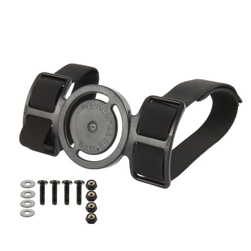 RAM Body Mount for Legs â€“ GPS, Camera, and Device Mount for Vehicles, Motorcycles, Boats, and Aviation.