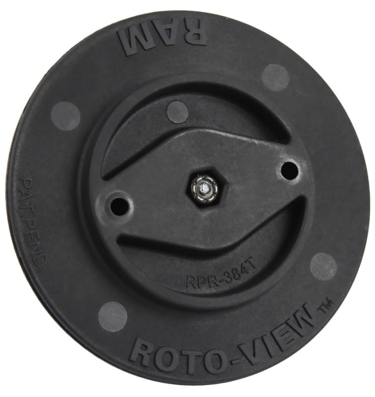RAM Roto-View Adapter Plate for rotating tablets or GPS mounts between portrait and landscape orientations in vehicles or aircraft. RAM Roto-View Adapter Plate for rotating tablets or GPS mounts between portrait and landscape orientations in vehicles or aircraft.