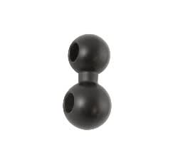 RAM-to-Garmin SHORT double ball arm, 1.43" length, connected to EZ-Strapâ„¢ base for mounting Garmin GPS devices with factory G-Ball bracket. RAM-to-Garmin SHORT double ball arm, 1.43" length, connected to EZ-Strapâ„¢ base for mounting Garmin GPS devices with factory G-Ball bracket.