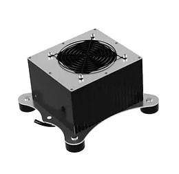 Hornet 67 Medi-Vac helicopter cockpit heater with stainless steel heating modules, compact housing, 40-foot weatherproof cord, designed for safe cabin heating. Hornet 67 Medi-Vac helicopter cockpit heater with stainless steel heating modules, compact housing, 40-foot weatherproof cord, designed for safe cabin heating.