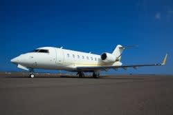 Medeco Avionics Panel Lock on Bombardier Challenger Series aircraft by Aircraft Security, ensuring safe and reliable avionics system security.