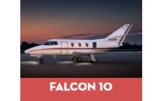 Falcon 10 Medeco Radome Lock by Aircraft Security â€“ high-security aviation lock for Falcon 10 radome and nose compartment protection