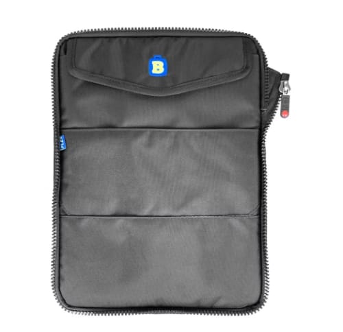 BrightLine Flat Cap Rear â€“ modular aviation bag component for secure attachment and organized storage of pilot gear and flight equipment.