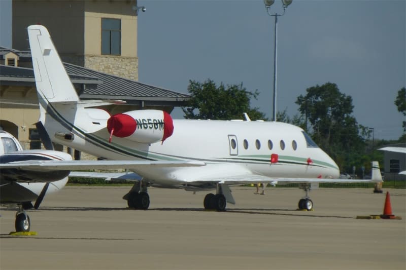 Gulfstream G150 Tri-Fold Ring and Bikini Style Engine Covers, Heat Resistant Pitot Tube Covers, Engine Plugs, and Cockpit Heatshields.