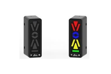 Eagle AOA Kit with Above Dash HUD installed, showing full-color chevron display for real-time Angle of Attack guidance.
