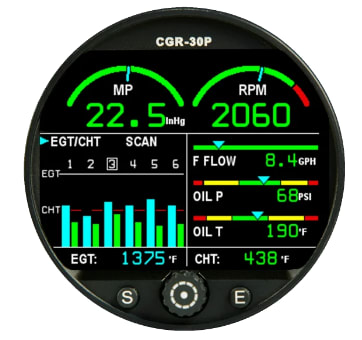 Electronics International CGR-30P premium engine monitor for aircraft, offering accurate multi-parameter engine monitoring and enhanced operational safety. Electronics International CGR-30P premium engine monitor for aircraft, offering accurate multi-parameter engine monitoring and enhanced operational safety.