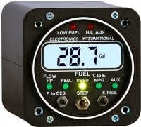Electronics International FP-5L fuel flow/HP gauge (primary) for aircraft, offering accurate monitoring of fuel flow and engine horsepower. Electronics International FP-5L fuel flow/HP gauge (primary) for aircraft, offering accurate monitoring of fuel flow and engine horsepower.