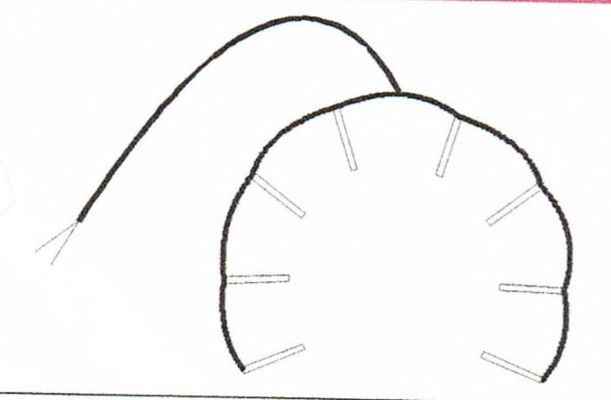 Electronics International P-908 EGT 8 Probe Harness for precise aircraft exhaust gas temperature monitoring.