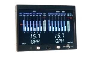 JP Instruments EDM 790 engine monitor displaying EGT, CHT, fuel flow, and engine data for accurate aircraft performance monitoring.