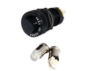 Lone Star 14V non-dimmable panel indicator, durable aircraft cockpit light for avionics and instrument panels.