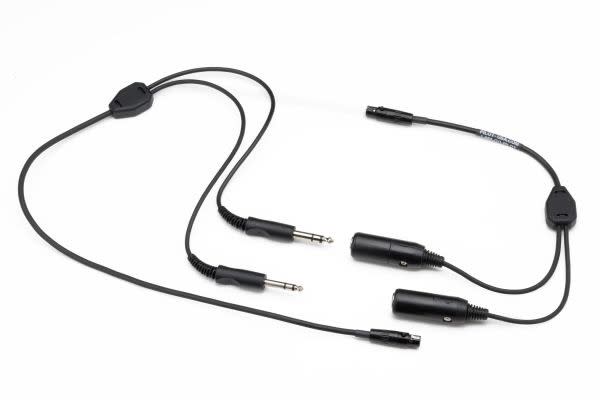 Pilot USA BluLink GA Cord Assembly for general aviation aircraft audio and in-flight entertainment systems.